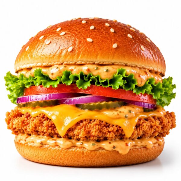 Algerian Chicken Supreme Burger